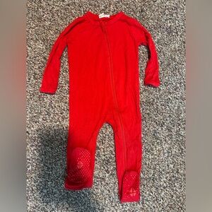 Kyte BABY Vibrant Red Kids One Piece Footie